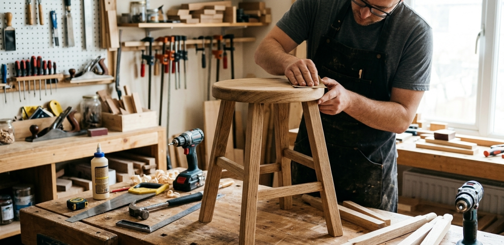 woodworking projects for beginners building a wooden shelf