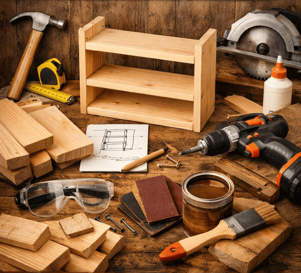 Woodworking for Beginners: Step-by-Step Guide to Start Your First Project
